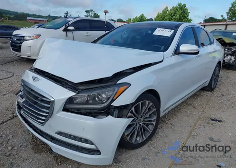 2016 Hyundai Genesis 3.8L from USA, damaged, VIN KMHGN4JEXGU130187